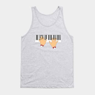 Piano Hands Tank Top